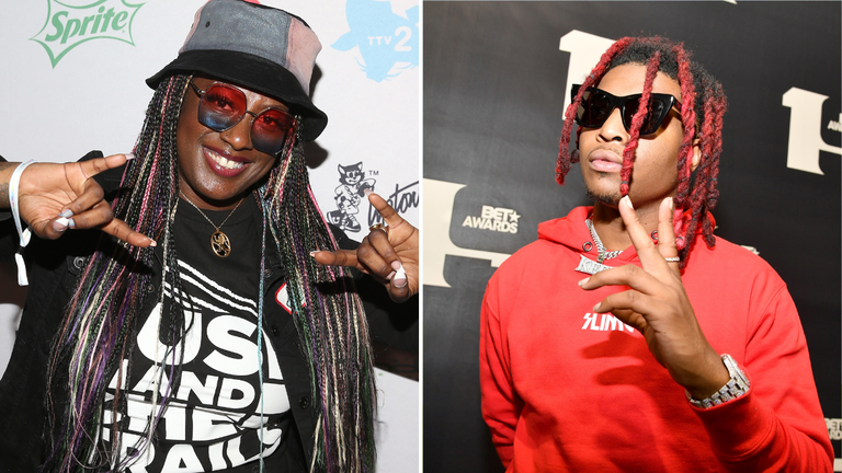 Gangsta Boo and Lil Keed