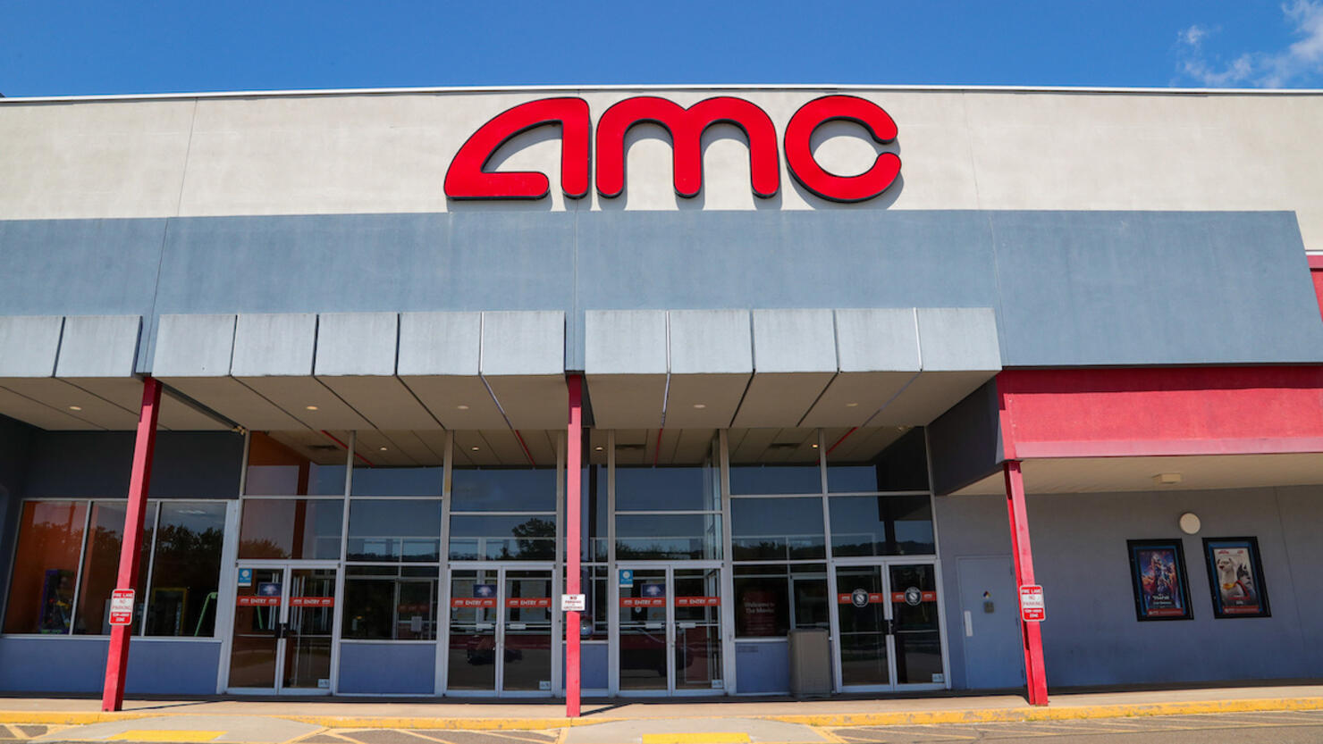 An exterior view of the AMC Classic Bloomsburg 11 theater