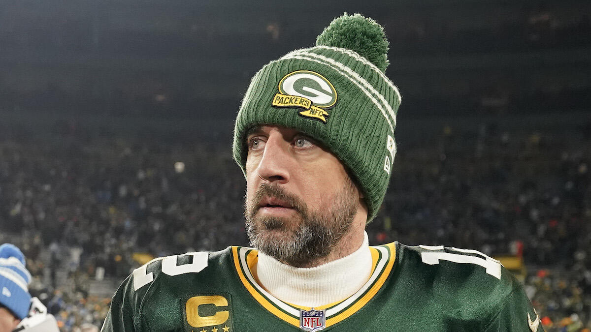 A grumpy and vengeful Aaron Rodgers will be in his happy place