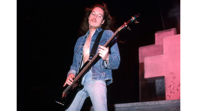 Cliff Burton Of Metallica In Chicago