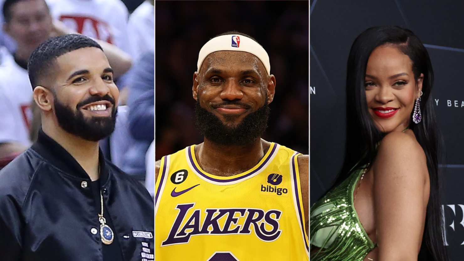 Drake, Rihanna & More Salute LeBron James For Breaking NBA Scoring ...