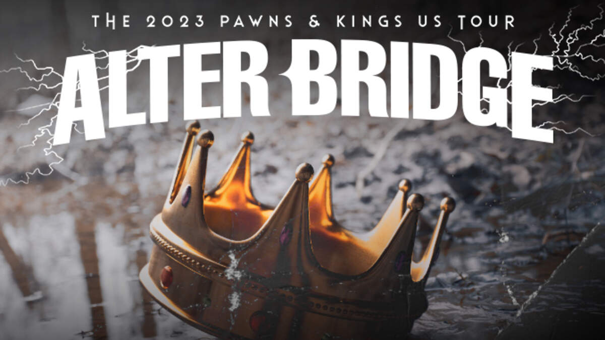 2023 North American Tour Alter Bridge Merch Pawns and Kings Tour 2023 Alter  Bridge With Guest