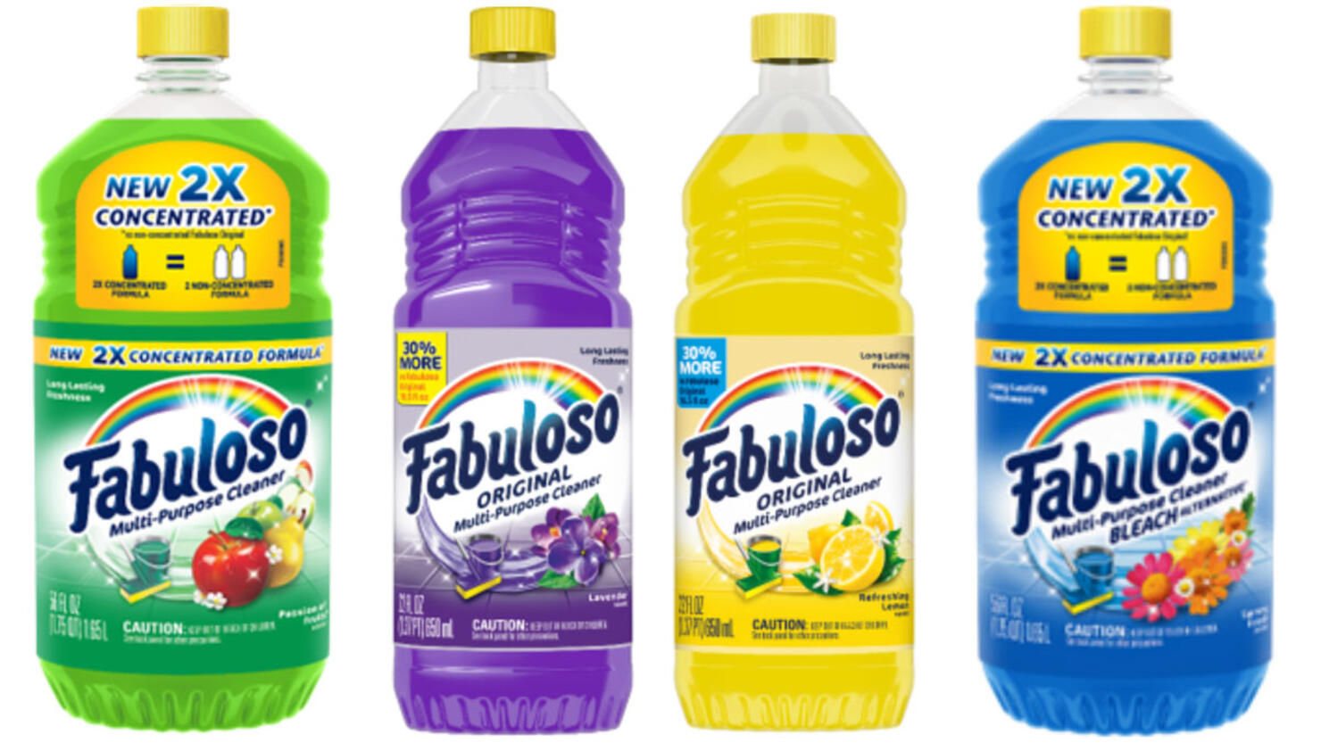 Recalled Fabuloso Multi-Purpose Cleaners