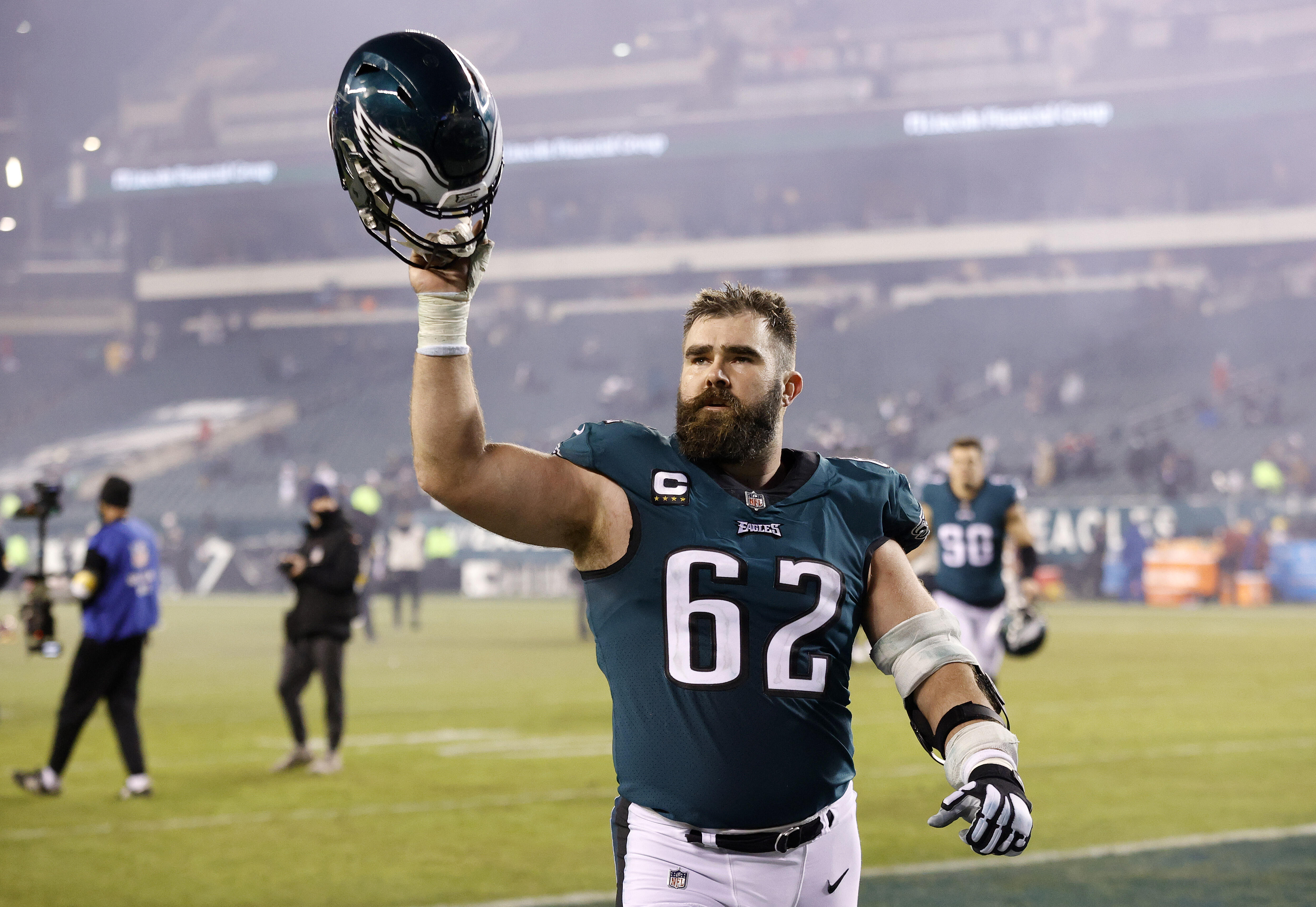 Jason Kelce's Wife Is Bringing Her OB/GYN To The Super Bowl