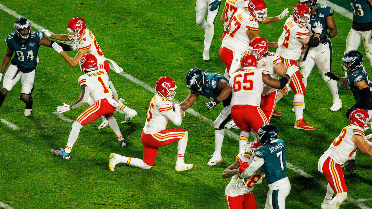 NFL: FEB 12 Super Bowl LVII - Eagles vs Chiefs