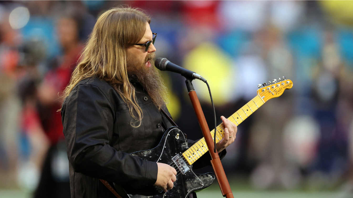 Chris Stapleton on national anthem: 'Not an easy song for singers'