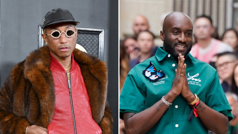 Pharrell and Virgil Abloh