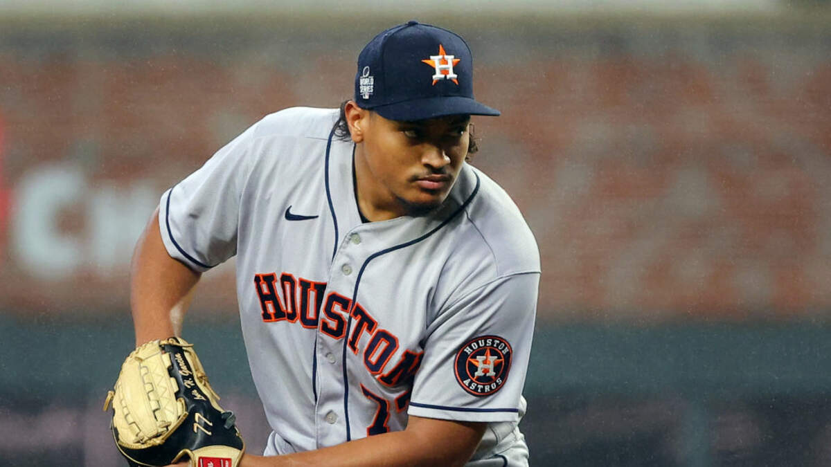 Astros pitcher Luis Garcia's rock the baby windup now banned under new MLB  rules