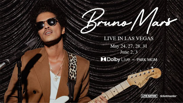 Bruno Mars in Las Vegas (May - June 2023)