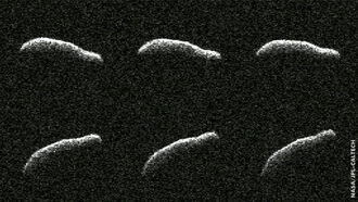 NASA radar captures asteroid as big as Empire State Building 