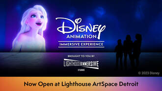 Walt Disney Animation Studios now open at Lighthouse Artspace Detroit