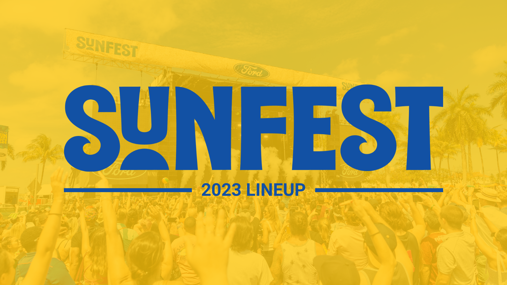 SunFest Announces 2023 Musical Lineup | WiLD 955