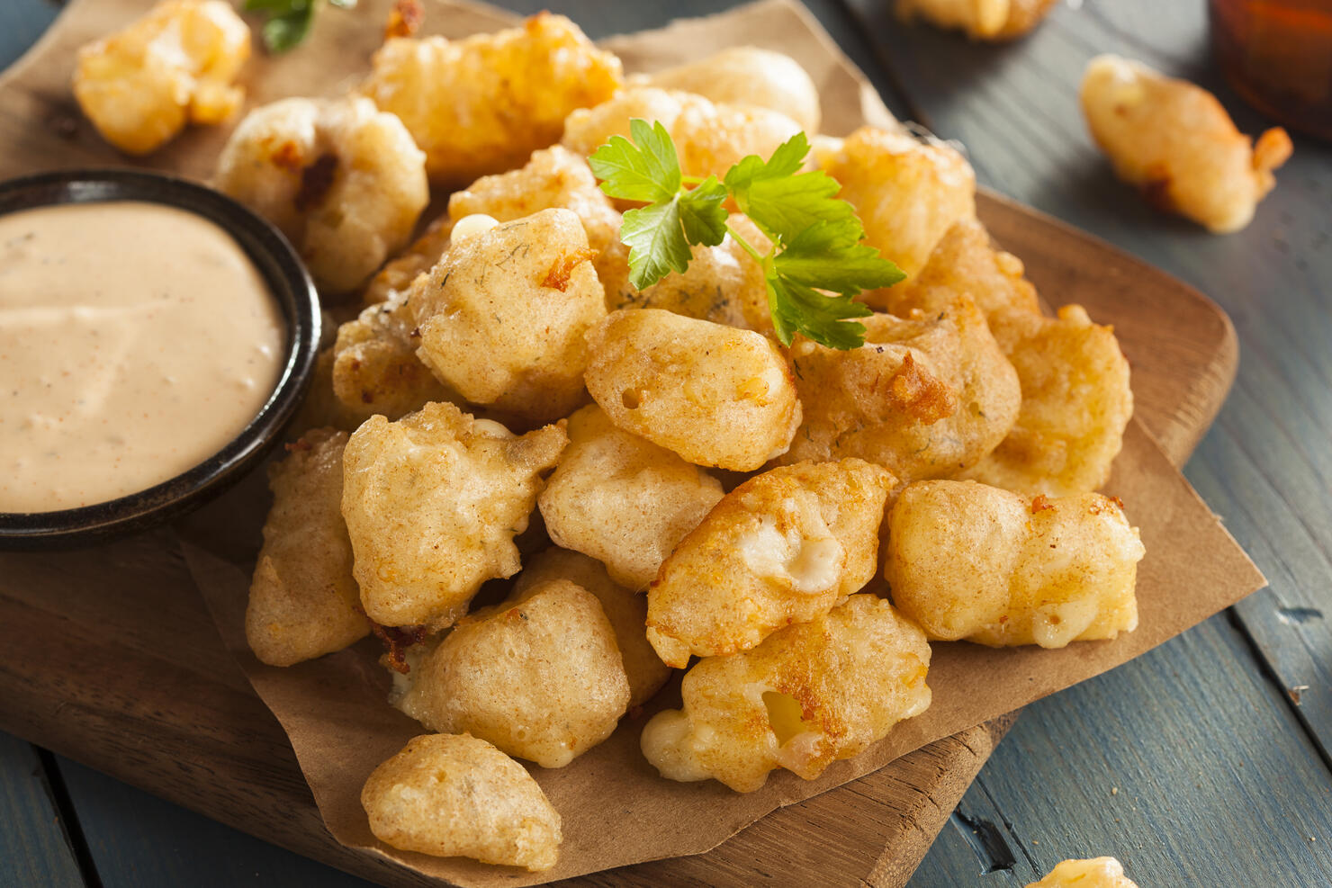 Beer Battered Wisconsin Cheese Curds