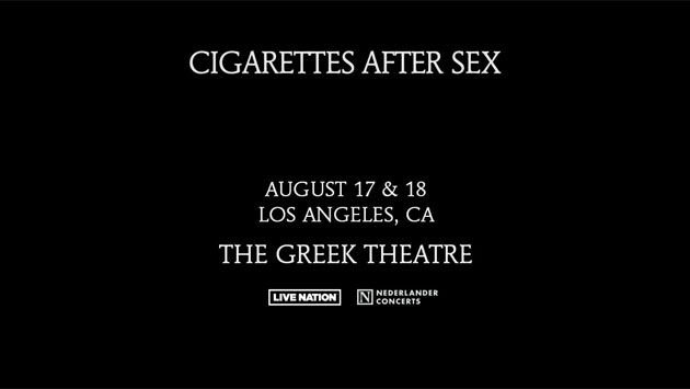 Cigarettes After Sex at Greek Theatre (8/18)