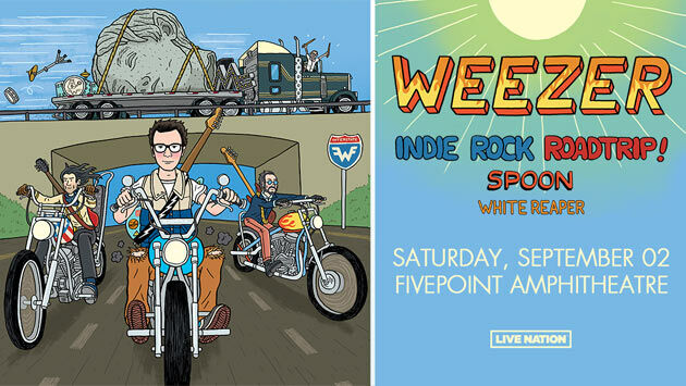 Weezer at FivePoint Amphitheatre (9/2)