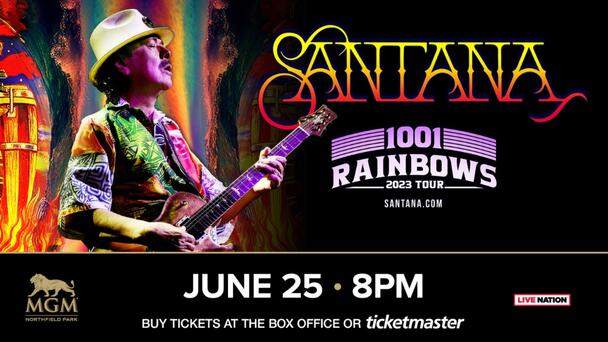 Rock and Roll Hall of Famer Santana Plays MGM Northfield Park and You Can  Win Tickets HERE!
