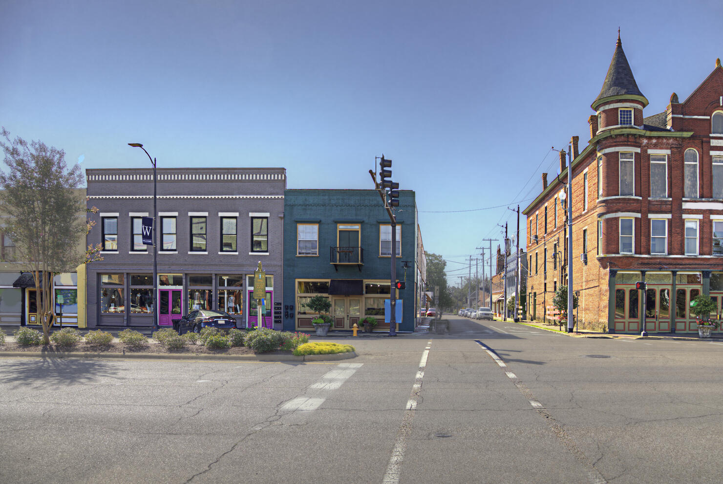 Corner of 4th and Main