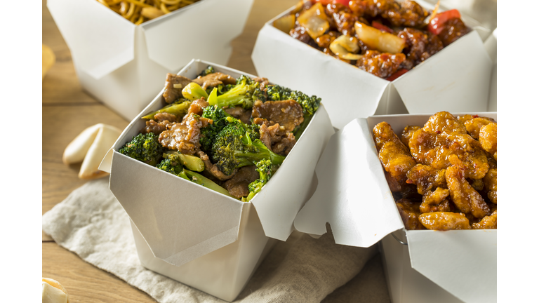 Spicy Chinese Take Out Food