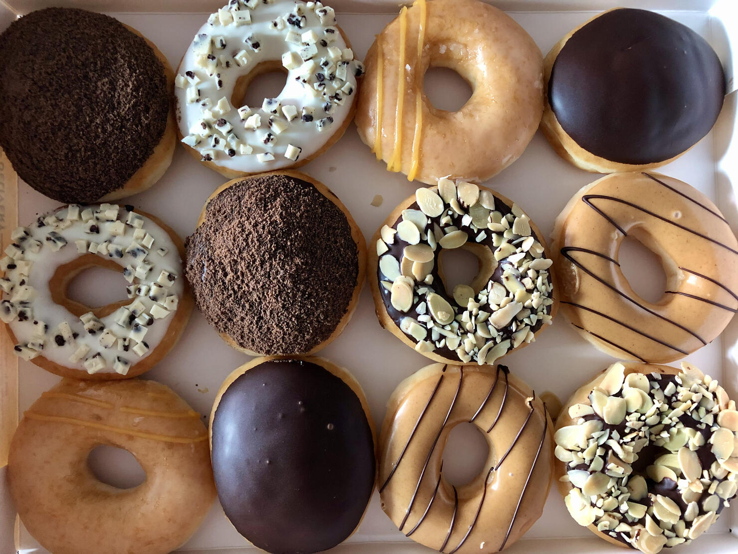 Donuts are good for sharing with family and friends.