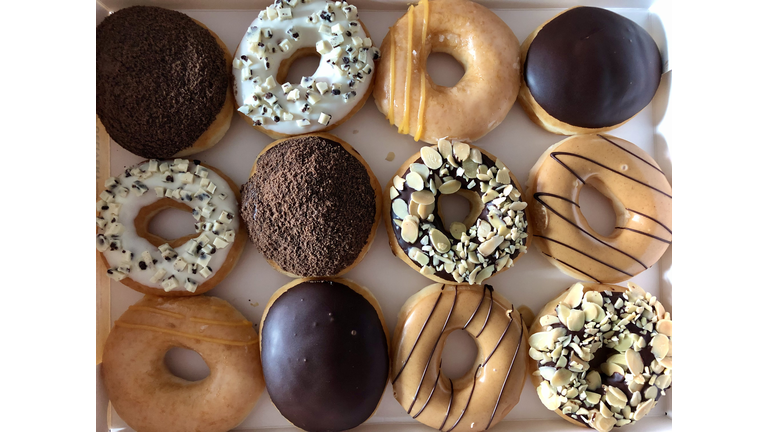 Donuts are good for sharing with family and friends.