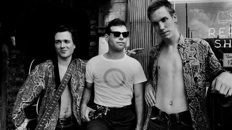 Portrait Of Violent Femmes Outside Tuts