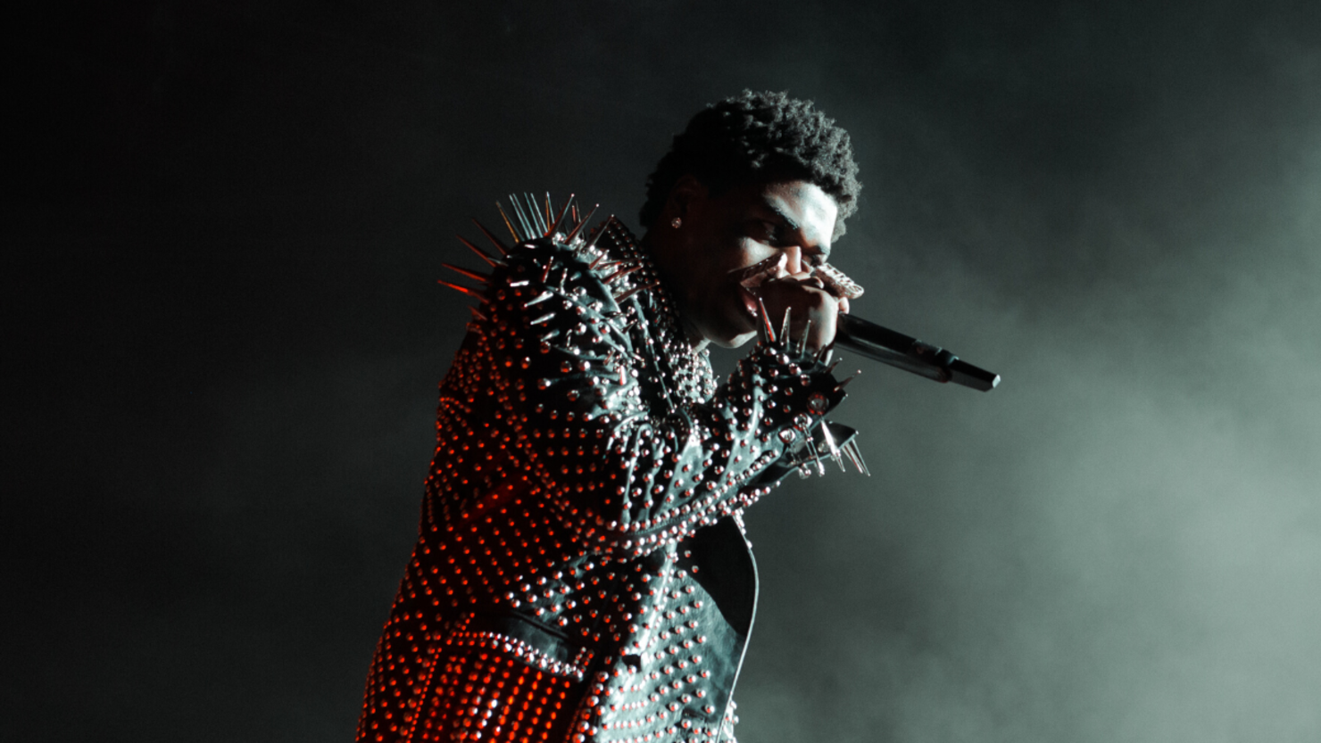 Rapper Kodak Black performs onstage during day three of Rolling