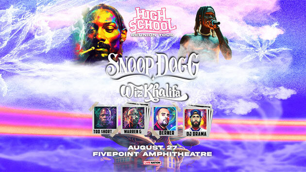 Snoop Dogg at FivePoint Amphitheatre (8/27)