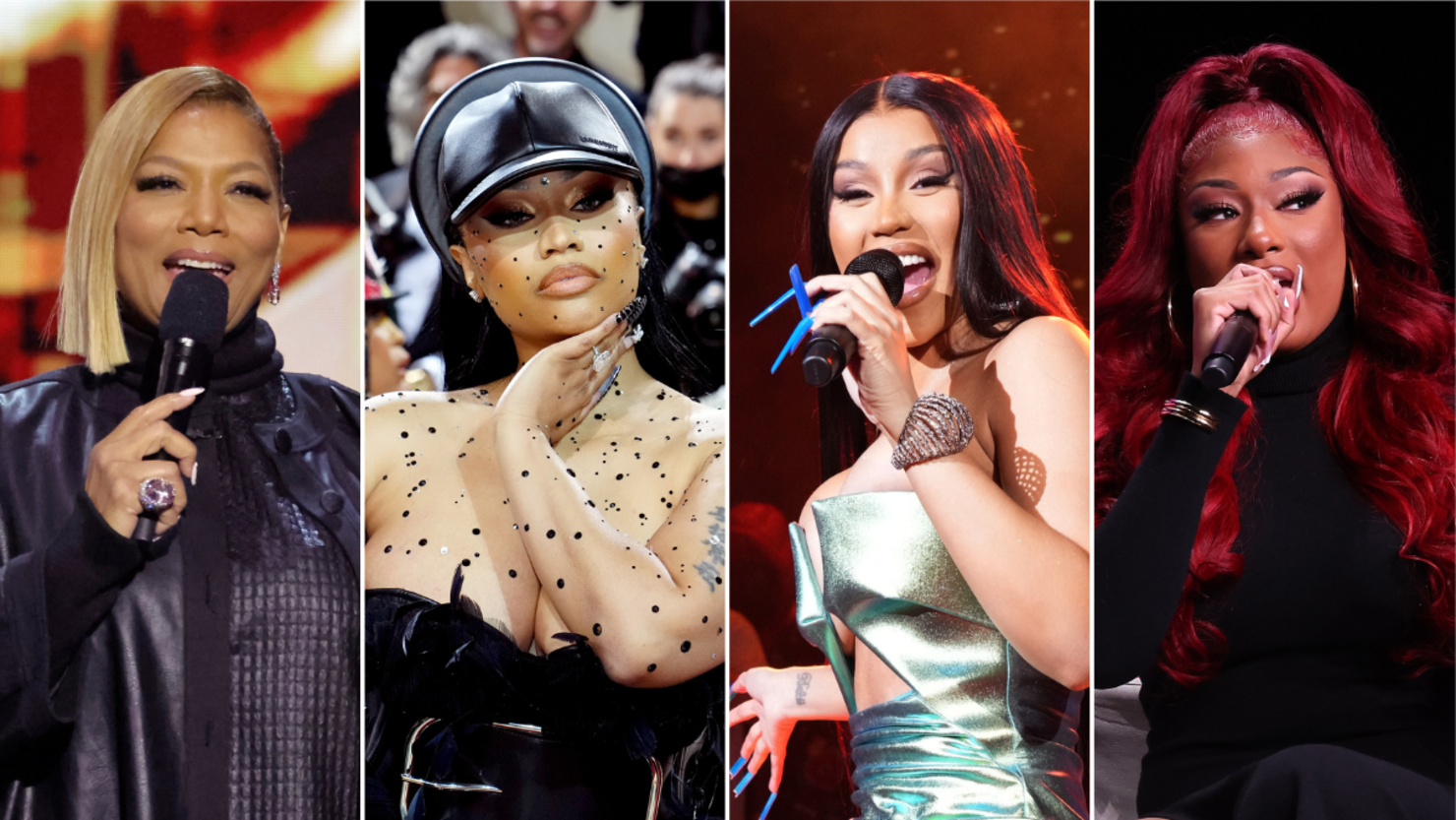 Queen Latifah, Nicki Minaj, Cardi B and Megan Thee Stallion
