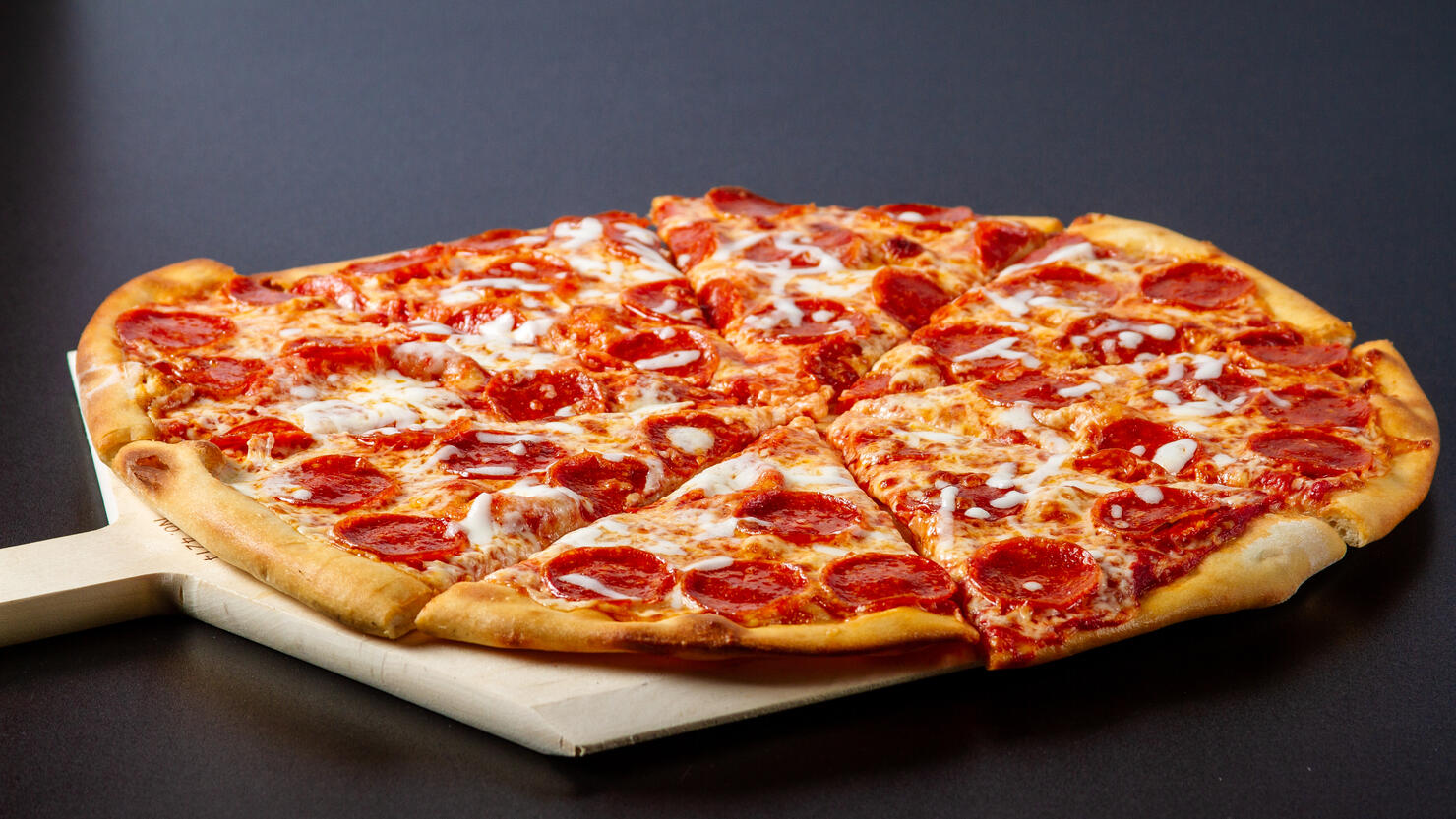 Italian food,Close-up of pizza on table