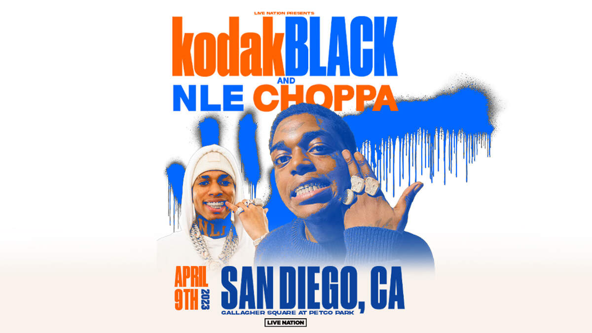 Kodak Black and NLE Choppa San Diego Concerts Jamn 957