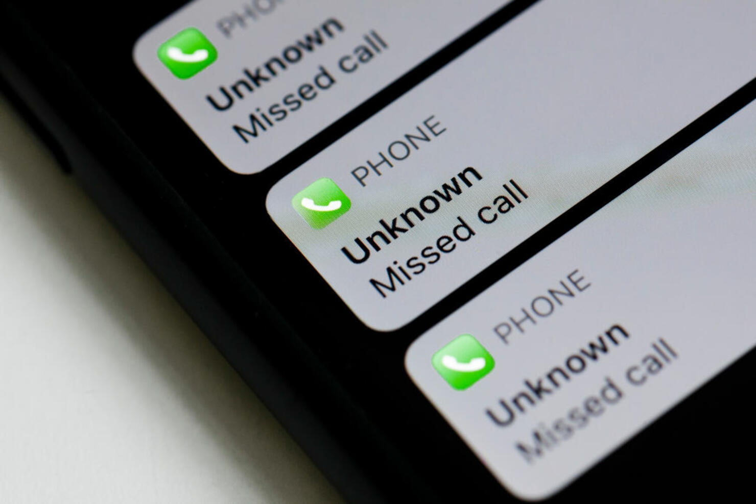 Unknown Caller On Phone