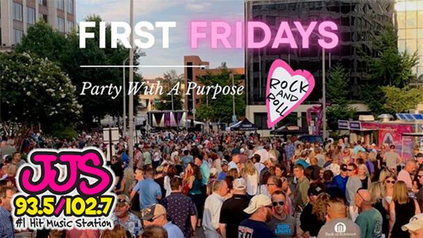 Win a Pair of Tickets to First Fridays Roanoke From 93.5/102.7 JJS!