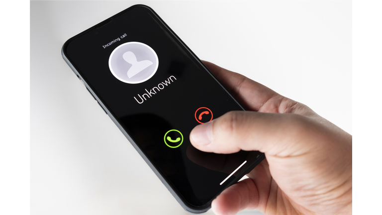 Unknown incoming call