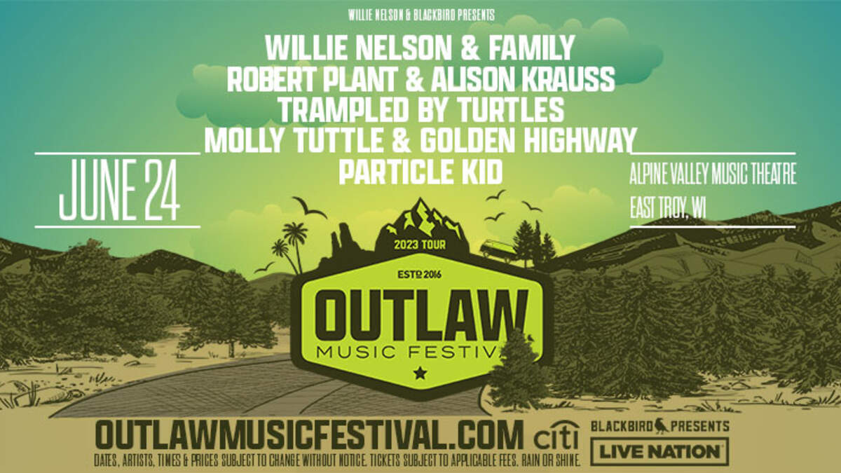 Outlaw Music Festival 2023 Tour 101.5 WIBA FM