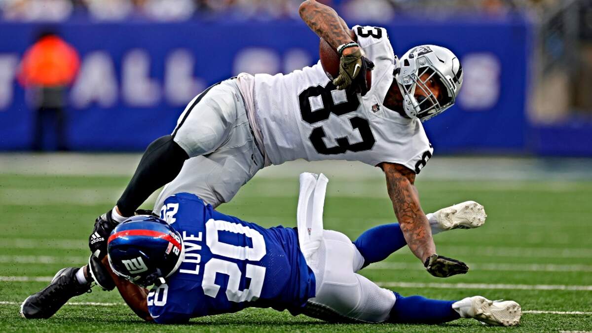 Giants acquire Pro Bowl tight end Darren Waller in blockbuster trade with  Raiders: report