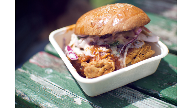 Pulled Chicken Sandwich