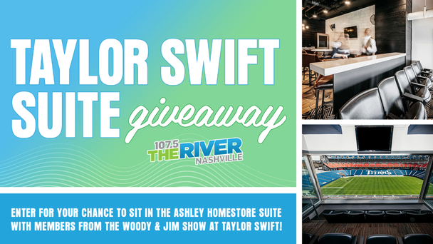 Win Taylor tickets in the Ashley Homestore Suite!