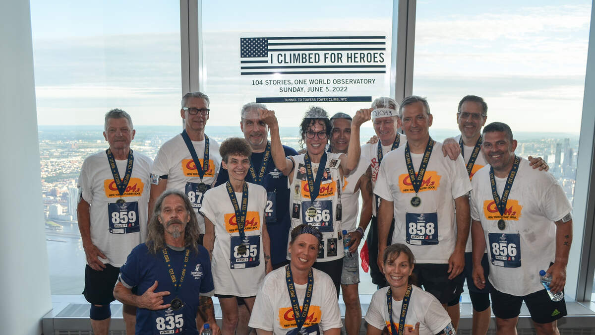 Support Tunnel to Towers Foundation Tower Climb New York City Q104.3