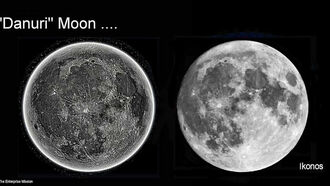 South Korean 'Danuri' Moon Image