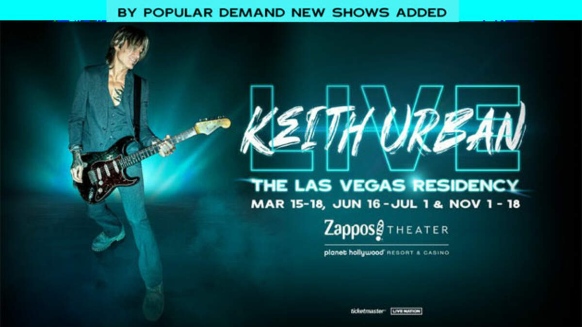 Keith Urban The Las Vegas Residency! 104.3 MYFM