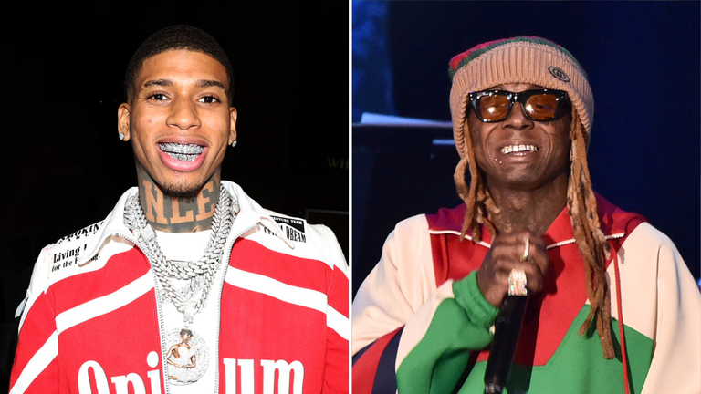 NLE Choppa and Lil Wayne