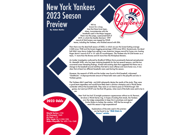 2023 MLB Betting Guide - WBZT-6