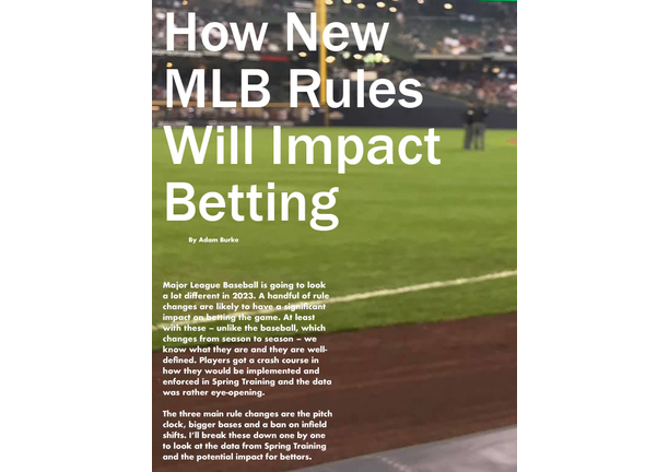 2023 MLB Betting Guide - WBZT-9