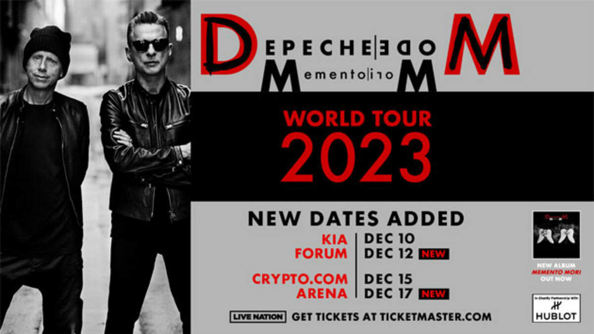 Crypto.com Arena and r.World are Excited to Introduce a Reusable Pilot  Program at Upcoming Depeche Mode Concerts