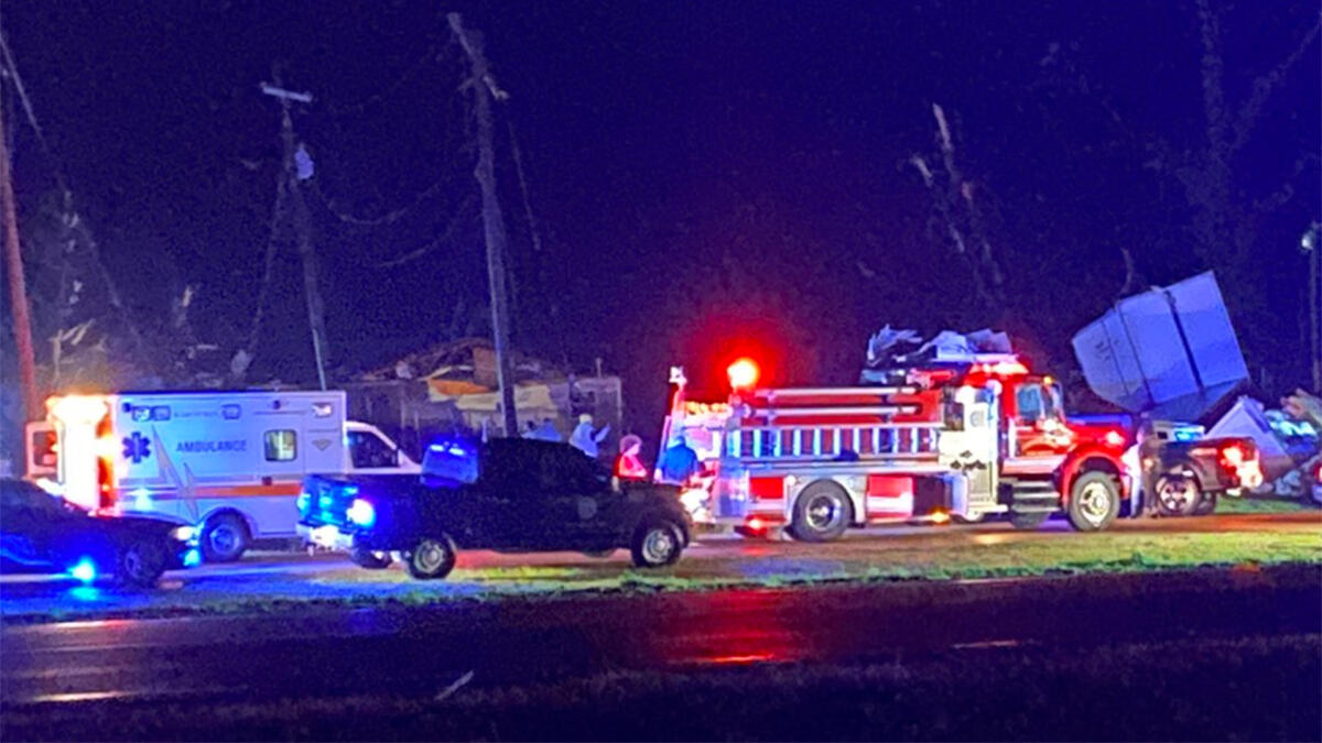 Mississippi Tornado Leaves At Least 23 Dead In 100-Mile Path Of ...