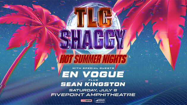 TLC and Shaggy at FivePoint Amphitheatre (7/8)