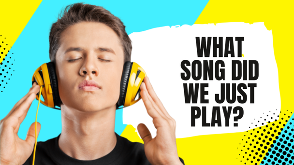 Check out what song we just played! 