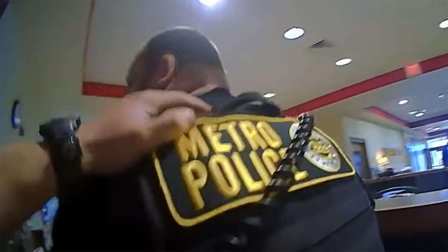 Body camera footage from Nashville school shooting
