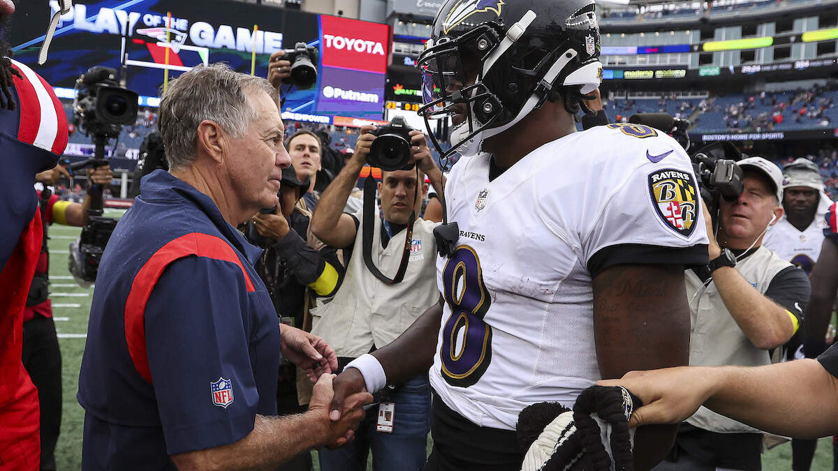 Ex-Patriots star to Lamar Jackson: “You don't want to play for Bill  Belichick” 