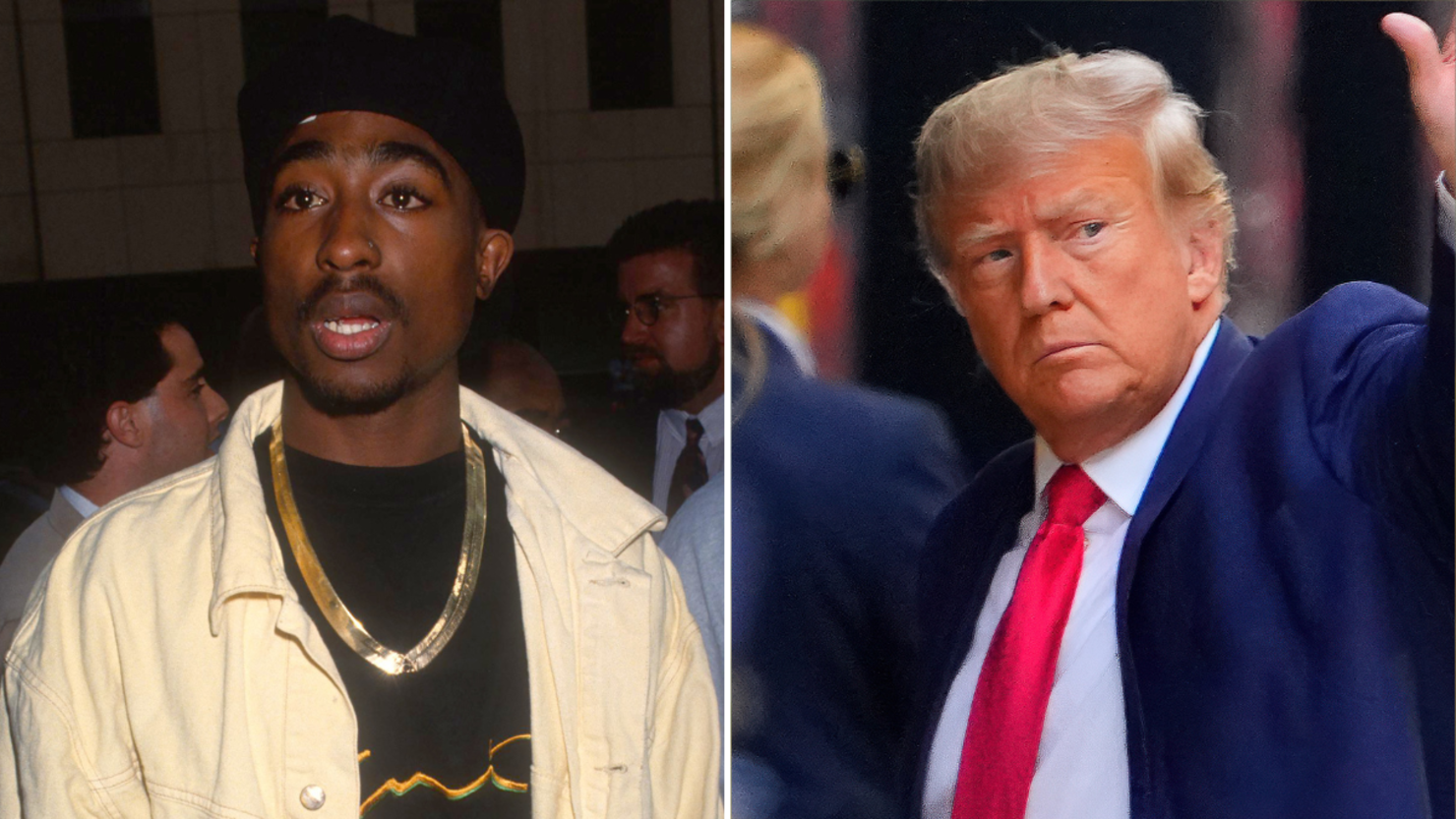 2Pac and Donald Trump